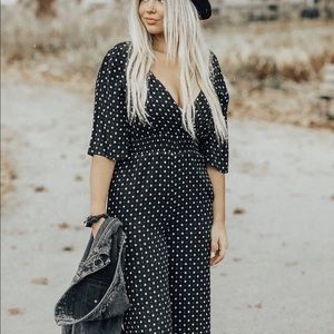 Lost + Wander Starry Night Jumpsuit Small NWT